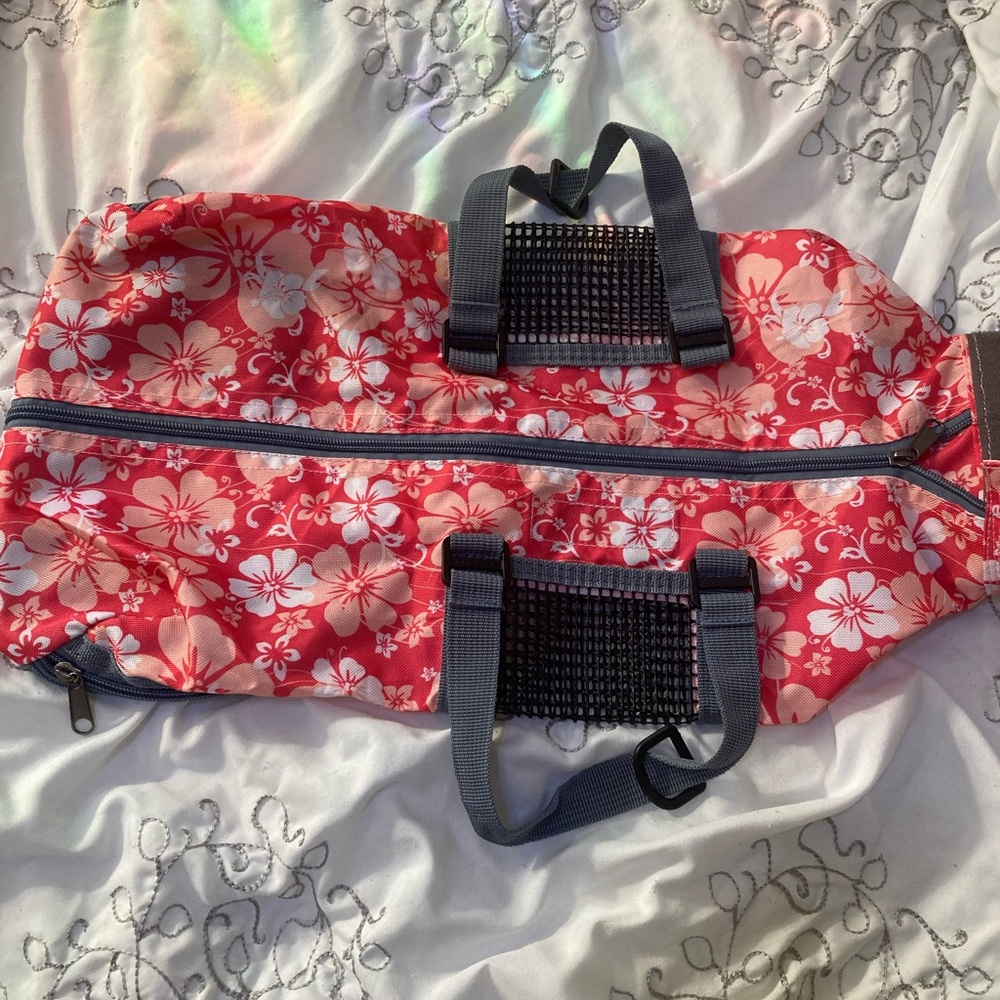 Floral New Grooming bag for cat or dog
